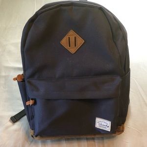 Vaschy Classic Water Resistant Lightweight Backpack Blue